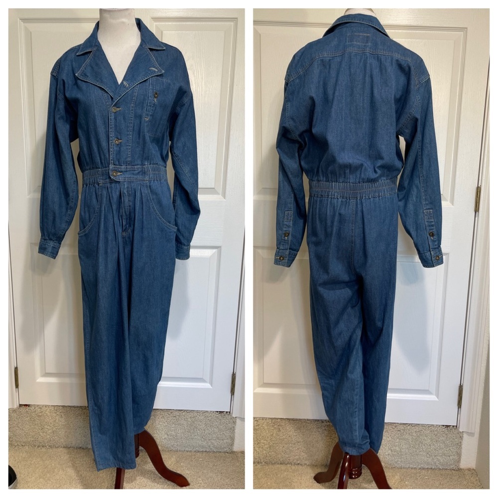 Vintage Lizwear denim jumpsuit